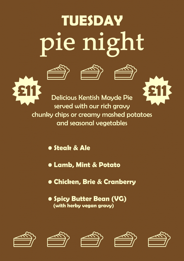 Tuesday Pie Night